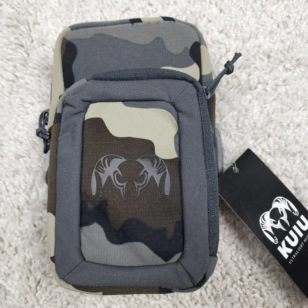 Kuiu Bino Harness Phone Holder outdoor Hunting Hiking Camping Rucking Camo NEW
